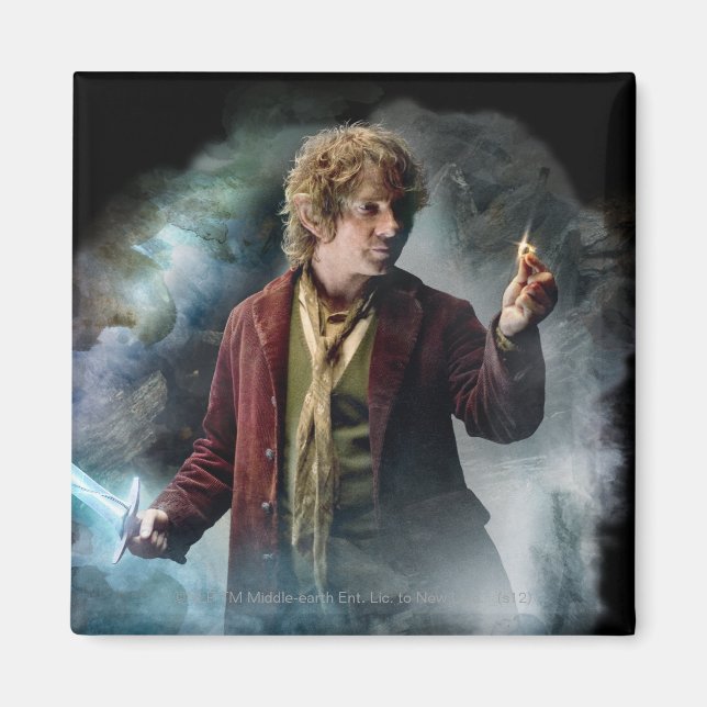 Imán BILBO BAGGINS™ Con El Anillo (Frente)