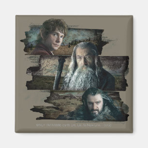 Imán BILBO BAGGINS™, Gandalf, THORIN OAKENSHIELD™