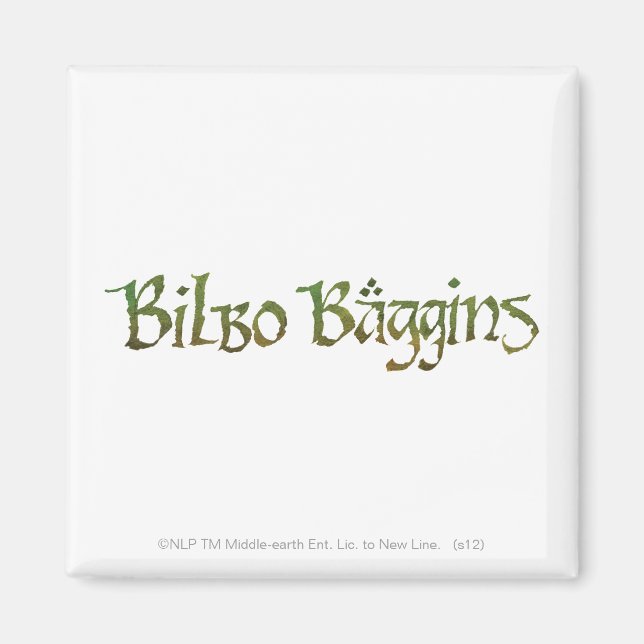 Imán BILBO BAGGINS™ Texturizado (Frente)