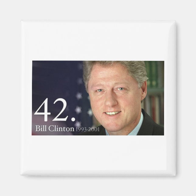 Imán Bill Clinton (Frente)
