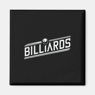 Imán "billares" - Diseño elegante en ángulo