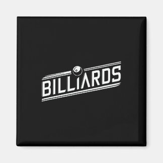 Imán "billares" - Diseño elegante en ángulo