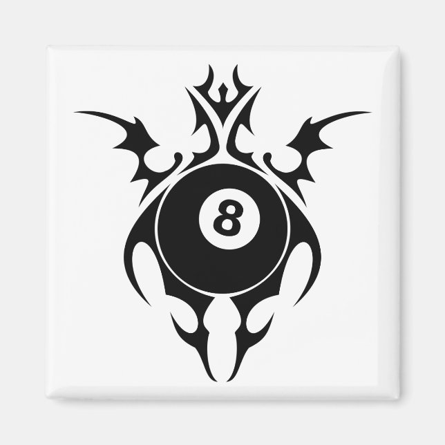 Imán billares, tribales. (Frente)