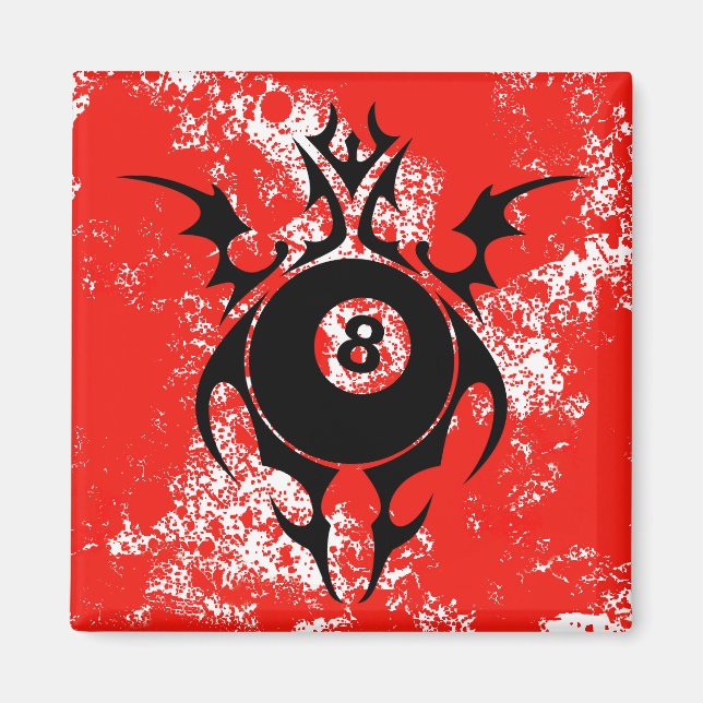 Imán billares, tribales. (Frente)