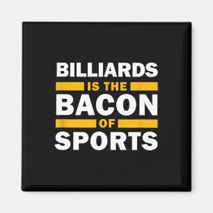 Imán Billiards Es El Baco De Sports Billiard Funny Bi