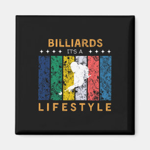 Imán Billiards Es Un Tee Gracioso De Estilo De Vida - P