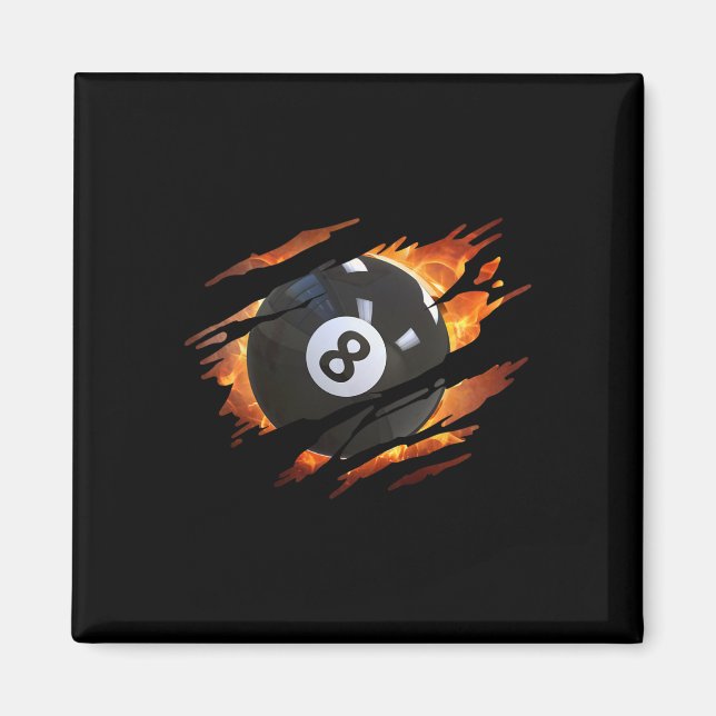 Imán Billiards S Men 8 Ll Pool S Pool League (Frente)