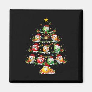 Imán Billiards Sports Lover Lighting Billiards Christma