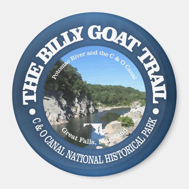 Imán Billy Goat Trail (Frente)