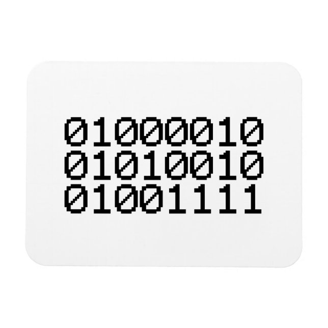 IMÁN BINARY BRO (Horizontal)