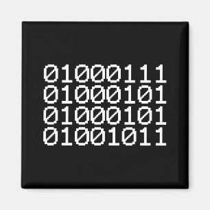 IMÁN BINARY GEEK