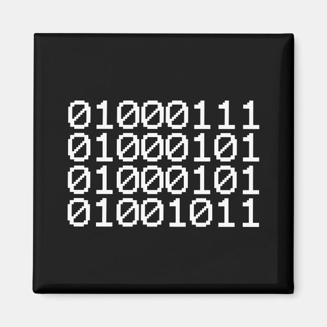 IMÁN BINARY GEEK (Frente)