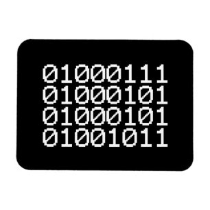IMÁN BINARY GEEK