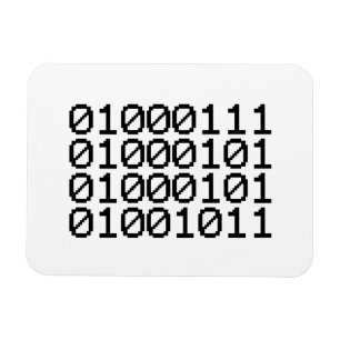 IMÁN BINARY GEEK