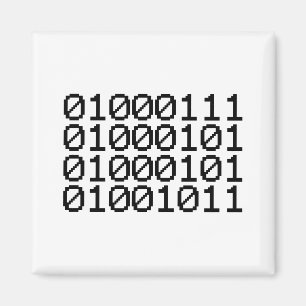 IMÁN BINARY GEEK