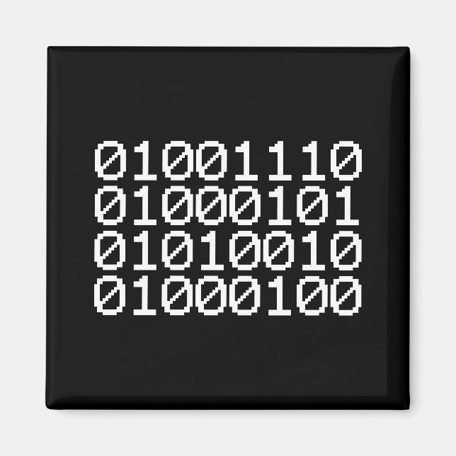 IMÁN BINARY NERD (Frente)