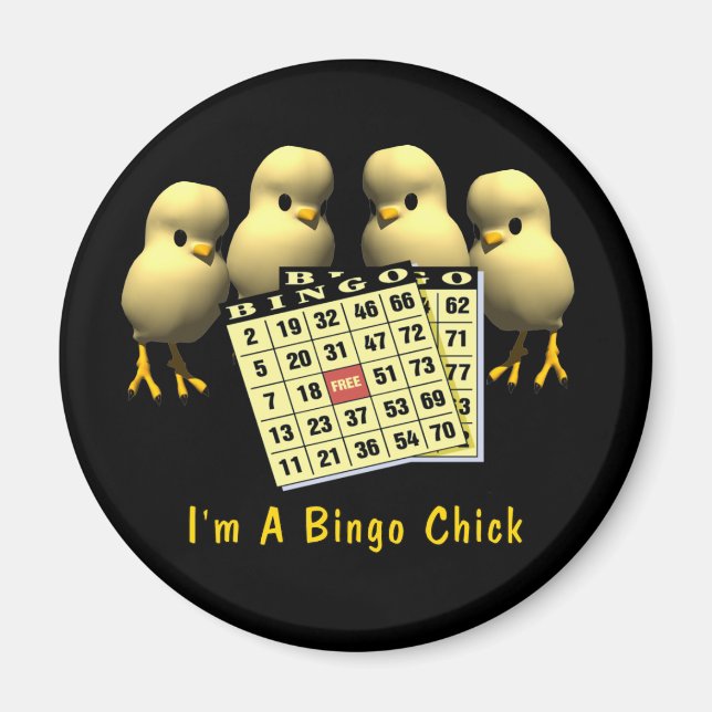 Imán Bingo Chick (Frente)