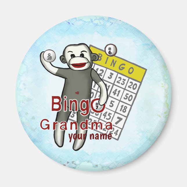 Imán Bingo Grandma (Frente)