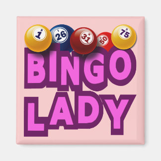 IMÁN BINGO LADY