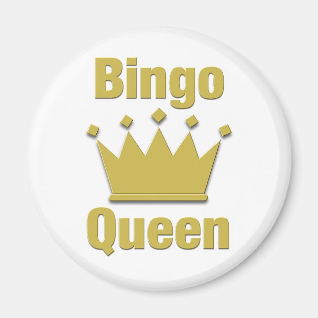 Imán Bingo Queen (Frente)
