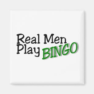 Imán Bingo real 3 del juego de los hombres