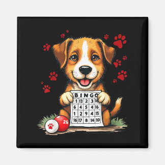 Imán Bingo y perro divertido regalo de amor de Bingo y