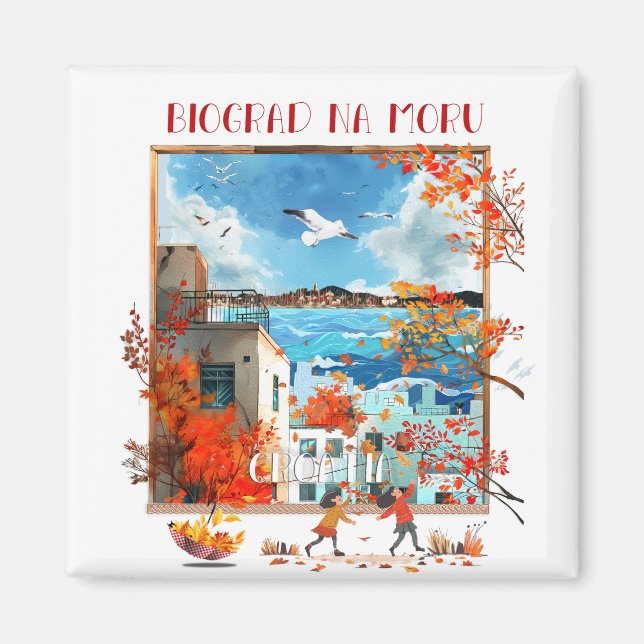 Imán Biograd na Moru 2 (Frente)
