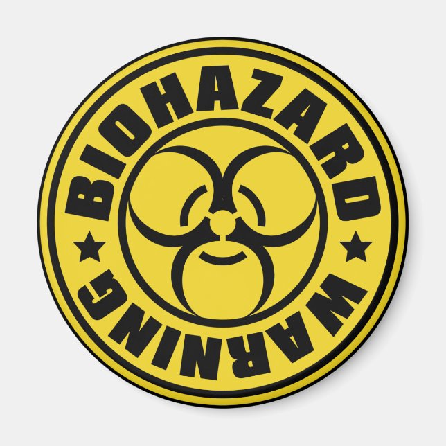IMÁN BIOHAZARD (Frente)