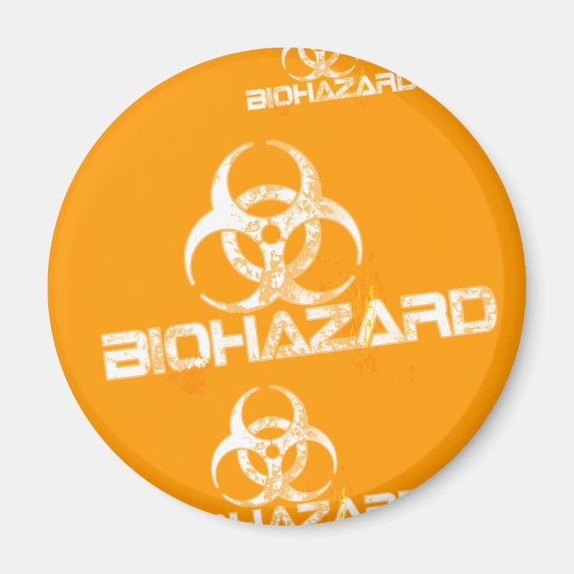 IMÁN BIOHAZARD (Frente)