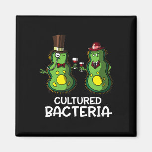 Imán biología bacteriana divertida ciencia estudiantil