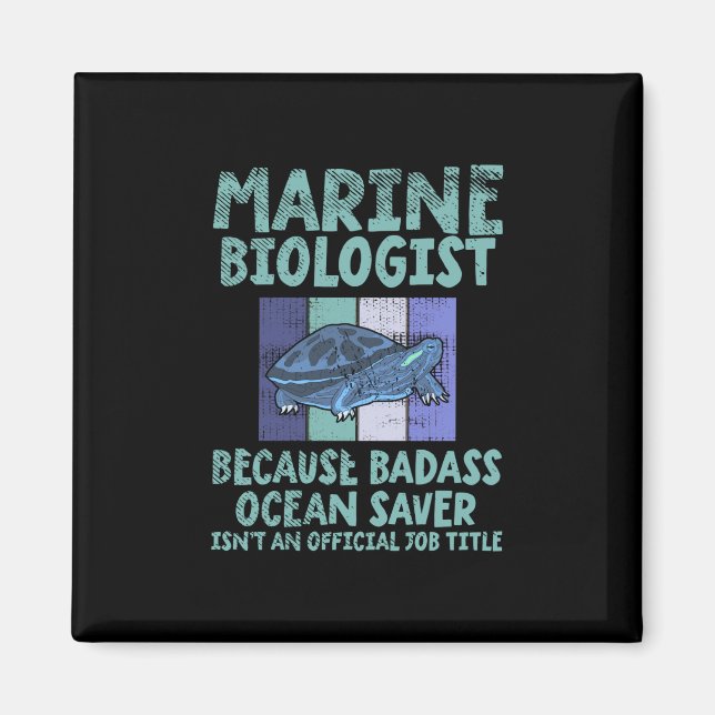 Imán Biología marina (Frente)