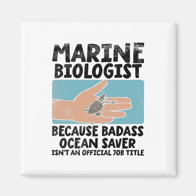 Imán Biología marina (Frente)