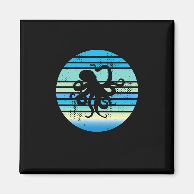Imán Biólogo marino del Octopus (Frente)