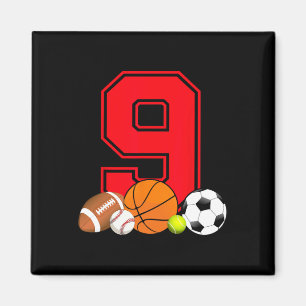 Imán Bir de fútbol Bysketbyl de 9 años