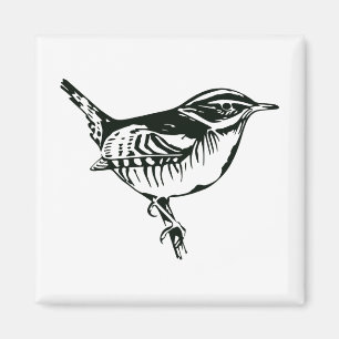 Imán Bird Silhouette