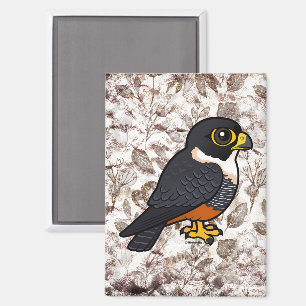 Imán Birdorable Bat Falcon Cute Personalizado Raptor