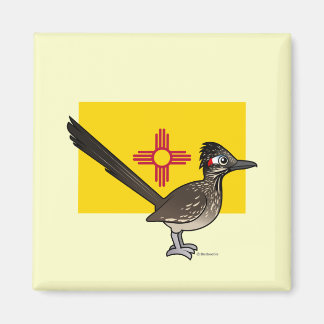 Imán Birdorable estado de Nuevo México: Roadrunner