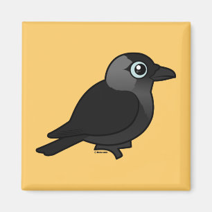 Imán Birdorable Jackdaw