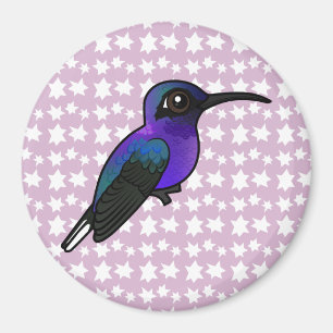 Imán Birdorable Violet Sabrewing Hummingbird