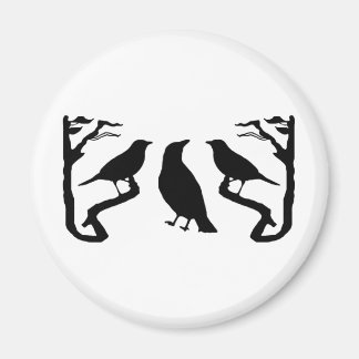 Imán Birds Silhouette