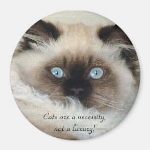 Imán Birman - Ragdoll Cat Lover Magnet