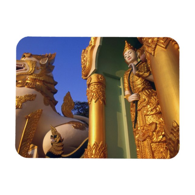 Imán Birmania (Myanmar), Rangún (Yangon) Templo (Horizontal)