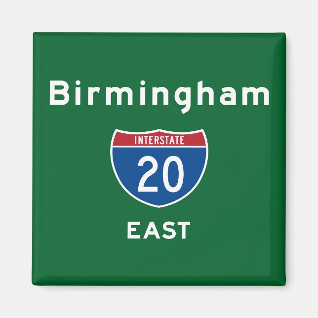 Imán Birmingham 20 (Frente)