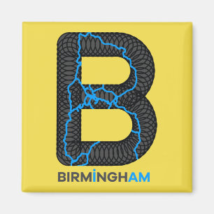 Imán Birmingham Canals Magnet