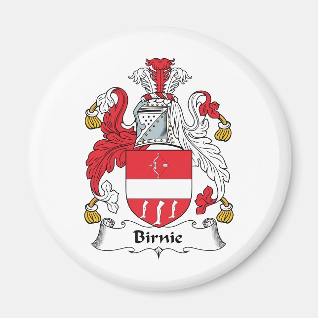 Imán Birnie Family Crest (Frente)
