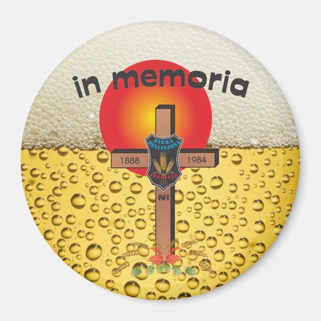 Imán Birra Bellinzona Magnet (Frente)