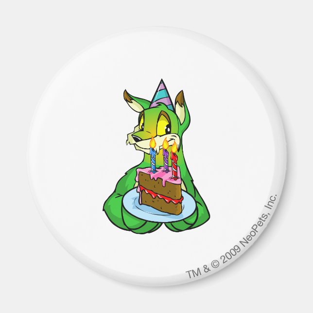 Imán Birthday Lupe (Frente)