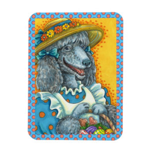 IMÁN BISCUITS DE PERRO Y CUBIERTA DE HUEVOS ORIENTALES,