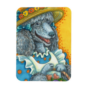 IMÁN BISCUITS DE PERRO Y CUBIERTA DE HUEVOS ORIENTALES,