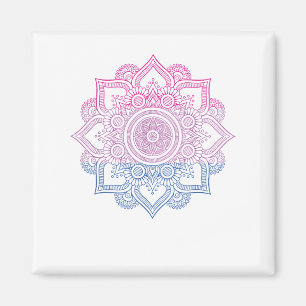 Imán Bisexual LGBT Mandala Bi Pride Bisexualidad LGBT S